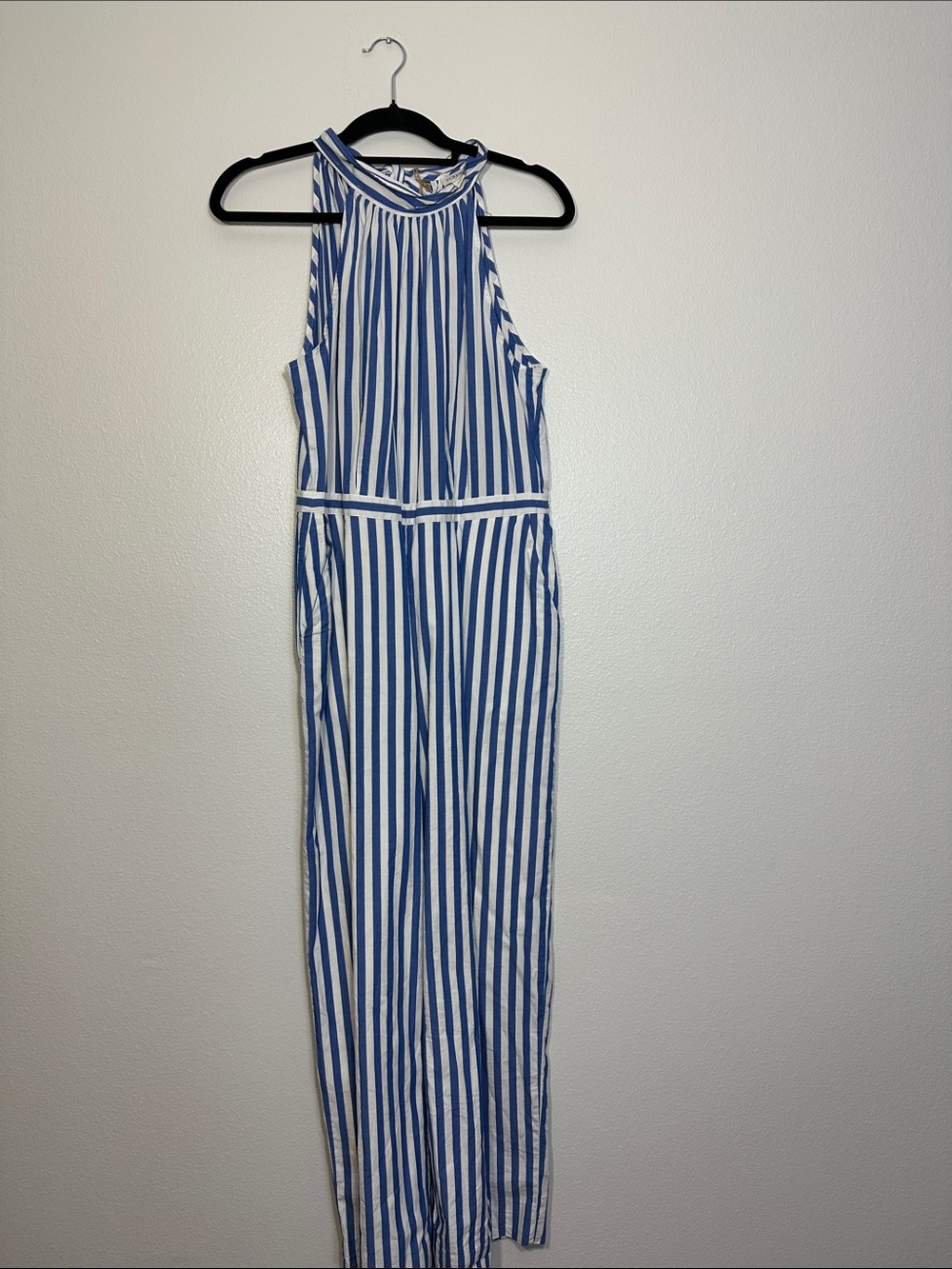 J. Crew Blue and White Striped Kids One-Piece